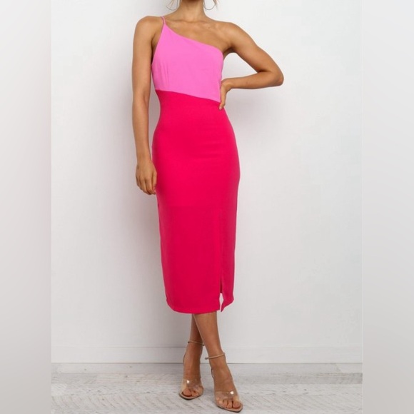 PETAL + PUP NWT Xiomar Pink Dress, Size 8 - Picture 5 of 12